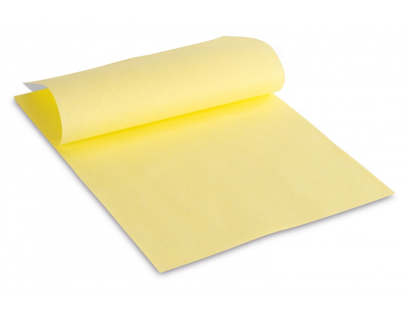 Tray Filterpapier Klein, Gelb, 250 Blatt