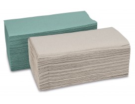 Papierhandtücher 1-lagig, 23 x 25 cm, 5.000 Stück